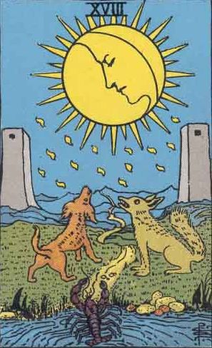 Tarotkarte Mond